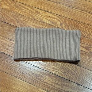 Ribbed Tan Headband